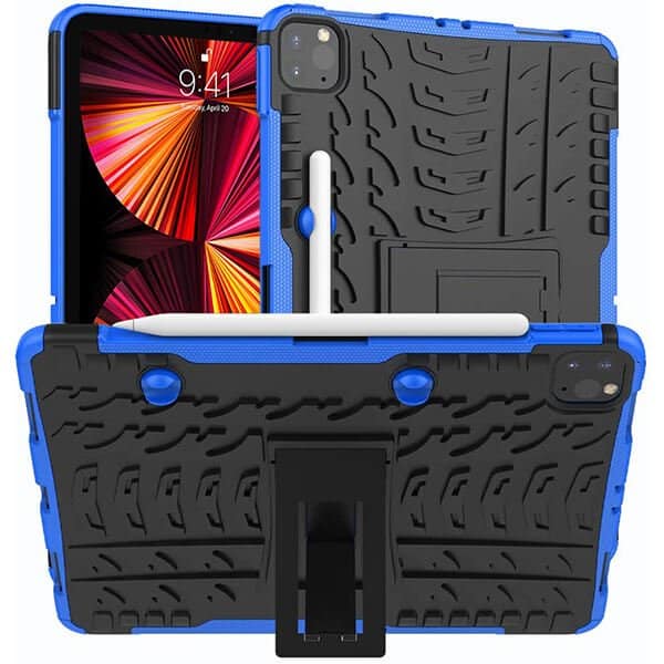 Apple iPad Pro 11 2021 Heavy Duty Case Cover For Sale (Blue) Apple iPad Pro 11 2021 Heavy Duty Case Cover For Sale (Blue)